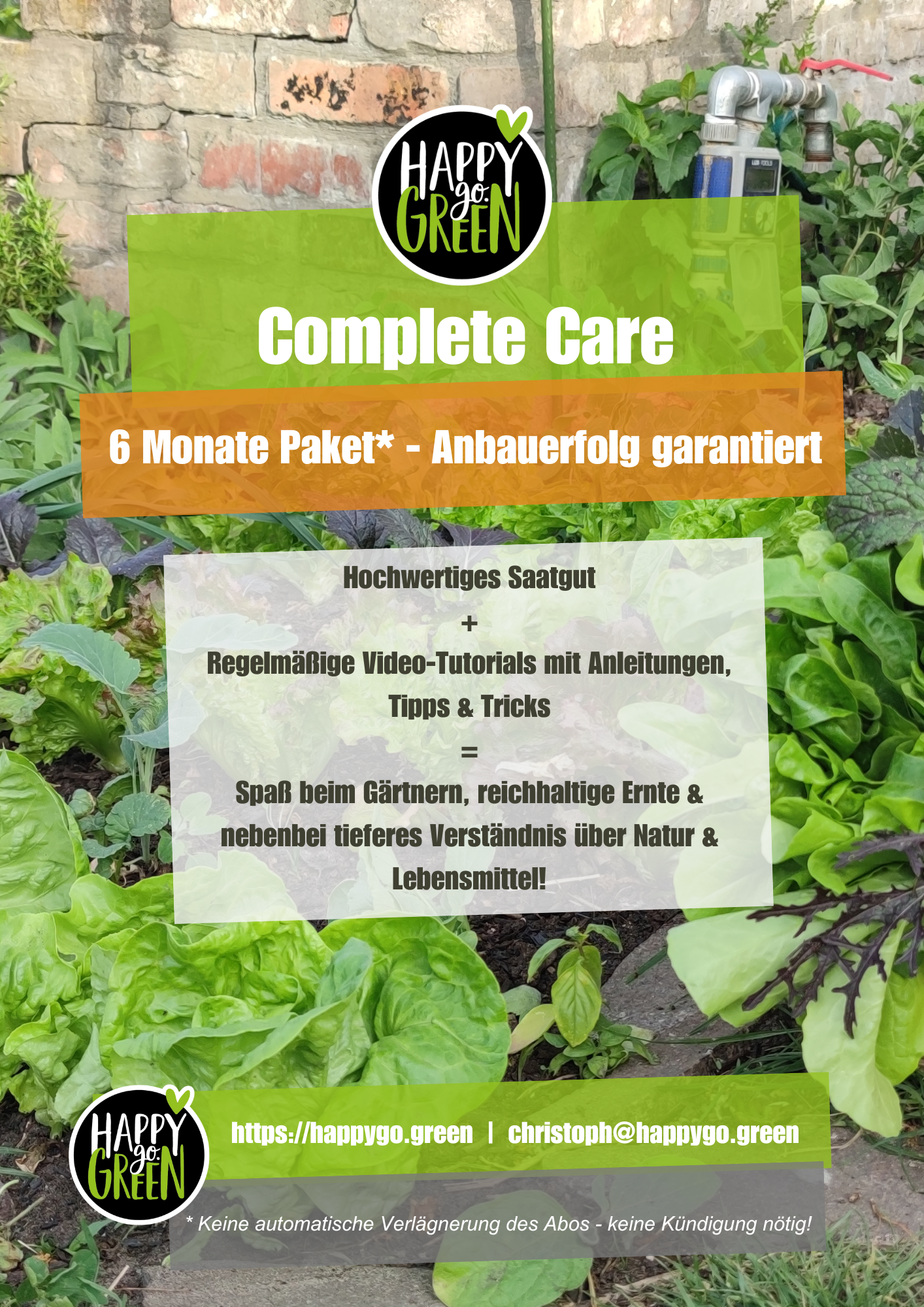 6 Monate Complete Care 🌱✨