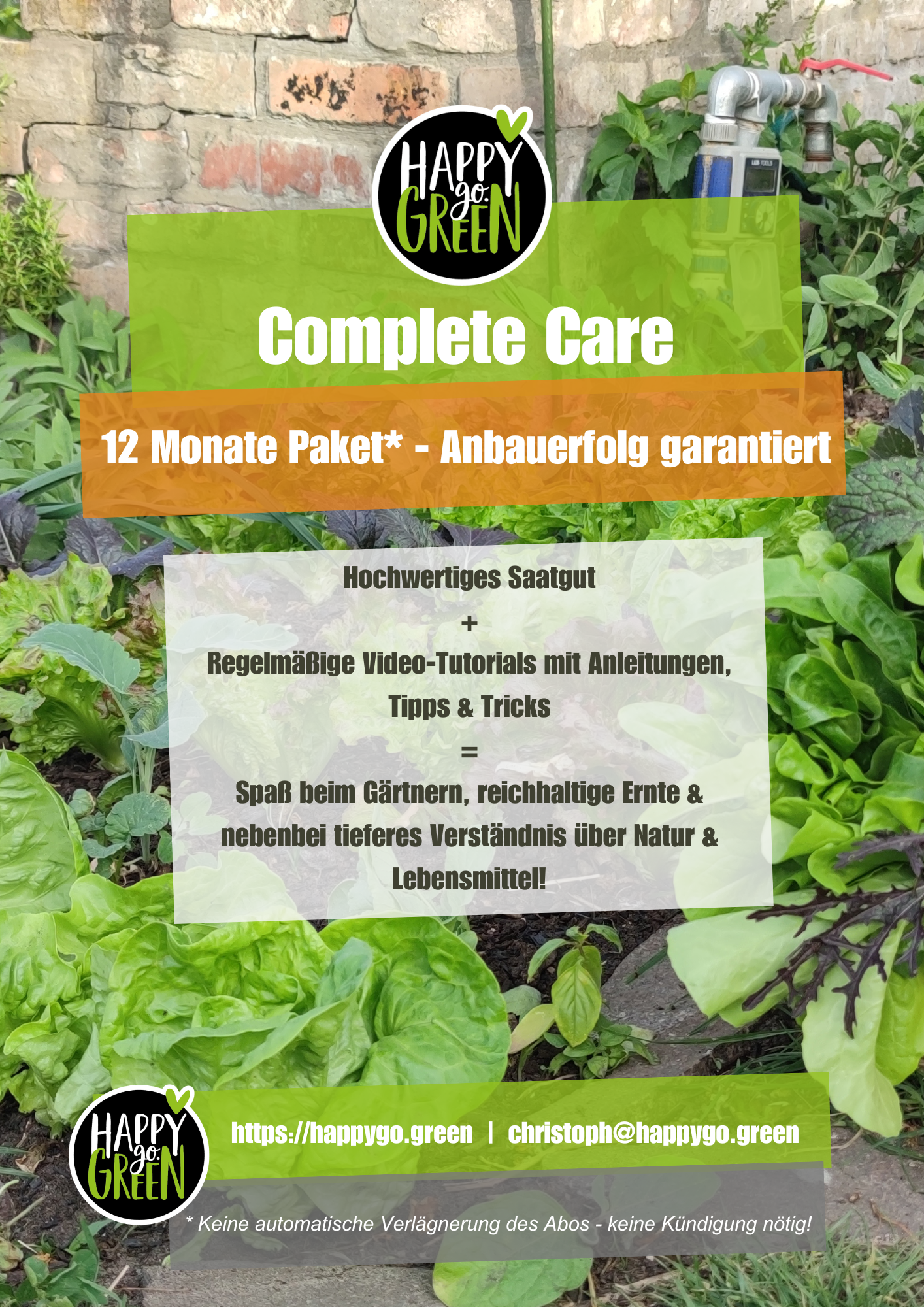 12 Monate Complete Care 🌱✨