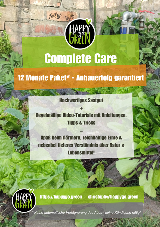 12 Monate Complete Care 🌱✨